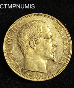 ,MONNAIE,20,FRANCS,OR,NAPOLEON,1860,