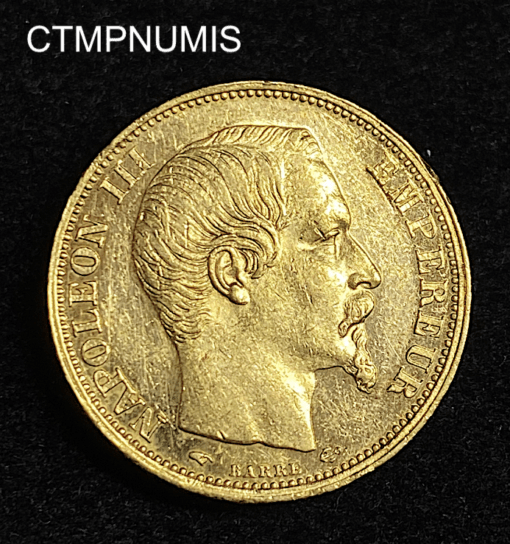 ,MONNAIE,20,FRANCS,OR,NAPOLEON,1860,
