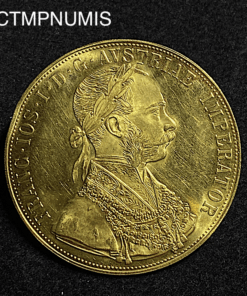,MONNAIE,AUTRICHE,4,DUCAT,OR,1915,