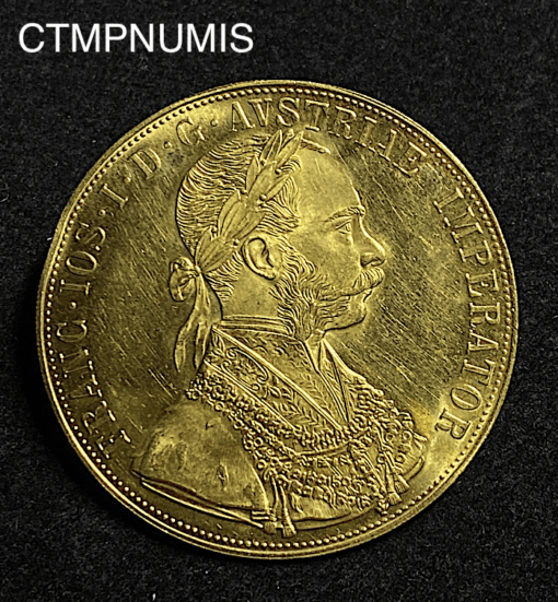 ,MONNAIE,AUTRICHE,4,DUCAT,OR,1915,