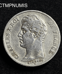 ,MONNAIE,1,FRANC,ARGENT,CHARLES,X,1828,