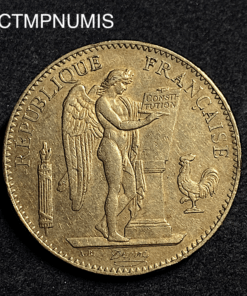 ,MONNAIE,100,FRANCS,OR,GENIE,1907,