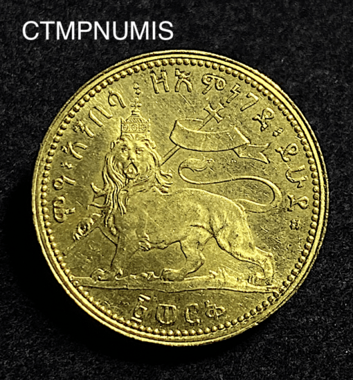 ,MONNAIE,ETHIOPIE,1,WERK,OR,1897,