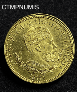 ,MONNAIE,ETHIOPIE,1,WERK,OR,1897,