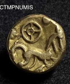,MONNAIE,GAULOISE,STATERE,OR,TREVIRES,CHEVAL,