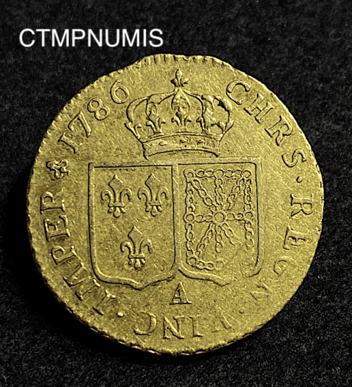 ,MONNAIE,ROYALE,LOUIS,XVI,LOUIS,OR,1786,