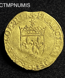 ,MONNAIE,ROYALE,ECU,OR,AU,SOLEIL,FRANCOIS,I°,