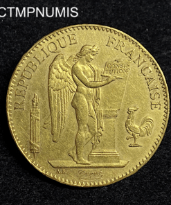 ,MONNAIE,100,FRANCS,OR,GENIE,1879,