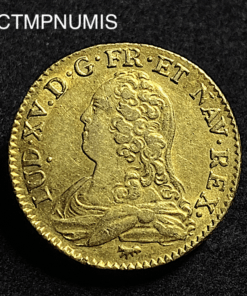 ,MONNAIE,ROYALE,LOUIS,XV,LOUIS,OR,1728,