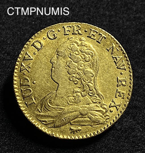 ,MONNAIE,ROYALE,LOUIS,XV,LOUIS,OR,1728,