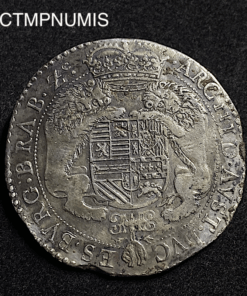 ,MONNAIE,BELGIQUE,DUCATON,ARGENT,ALBERT,1618,ANVERS,