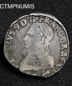 ,MONNAIE,ROYALE,TESTON,CHARLES,IX,1575,L,BAYONNE,