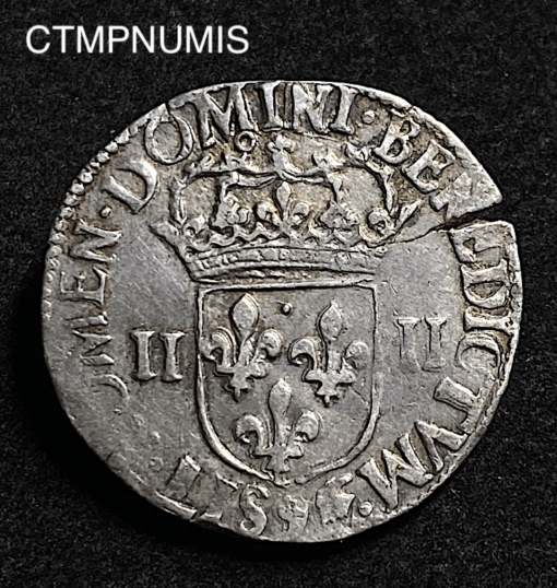 ,MONNAIE,ROYALE,1/4,ECU,ARGENT,HENRI,III,1588,9,RENNES,