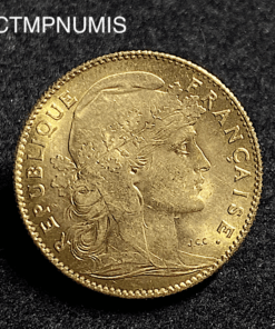 ,MONNAIE,10,FRANCS,OR,COQ,1914,SUP,
