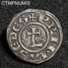 ,MONNAIE,FEODALE,DENIER,ARGENT,LYON,ARCHEVECHE,