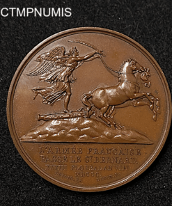 ,MEDAILLE,NAPOLEON,I,SAINT,BERNARD,MARENGO,1800,
