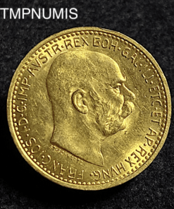 ,MONNAIE,AUTRICHE,10,CORONA,OR,1911,