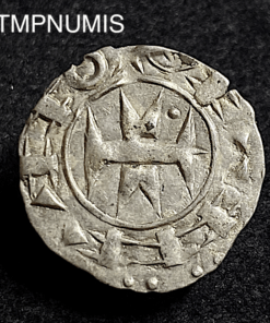 ,MONNAIE,FEODALE,LANGUEDOC,DENIER,ARGENT,MELGUEIL,