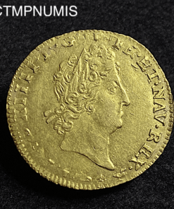 ,MONNAIE ROYALE,LOUIS,XIV,LOUIS,OR,AUX,INSIGNES,1704,RENNES,