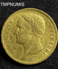 ,MONNAIE,EMPIRE,40,FRANCS,OR,NAPOLEON,1811,