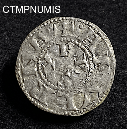 ,MONNAIE,FEODALE,AUVERGNE,DENIER,CLERMONT,ARGENT,URBS,CITE,