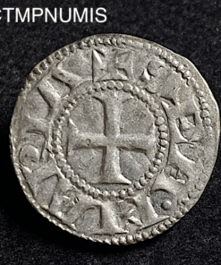 ,MONNAIE,FEODALE,AUVERGNE,DENIER,CLERMONT,ARGENT,URBS,CITE,