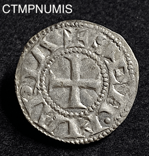 ,MONNAIE,FEODALE,AUVERGNE,DENIER,CLERMONT,ARGENT,URBS,CITE,