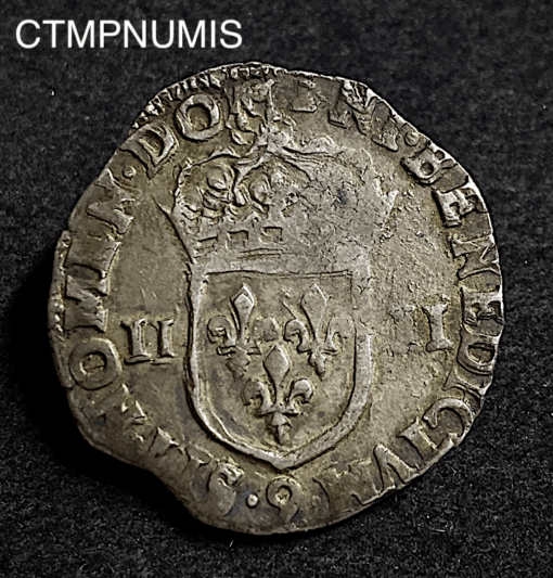 ,MONNAIE,ROYALE,HENRI,IV,1/4,ECU,ARGENT,1606,9,RENNES,