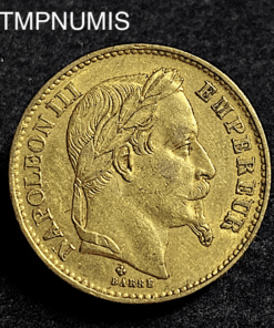 ,MONNAIE,20,FRANCS,OR,NAPOLEON,1870,STRASBOURG,