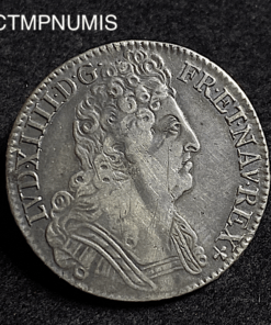 ,MONNAIE,ROYALE,LOUIS,XIV,1/4,ECU,ARGENT,1713,X,AMIENS,