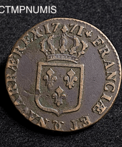 ,MONNAIE,ROYALE,LOUIS,XV,1771,BESANCON,