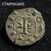 ,MONNAIE,FEODALE,LANGUEDOC,OBOLE,ARGENT,MELGUEIL,