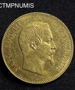 ,MONNAIE,100,FRANCS,OR,NAPOLEON,1857,