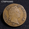 ,MONNAIE,ROYALE,SOL,VIEILLE,TETE,LOUIS,XV,1771,STRASBOURG,