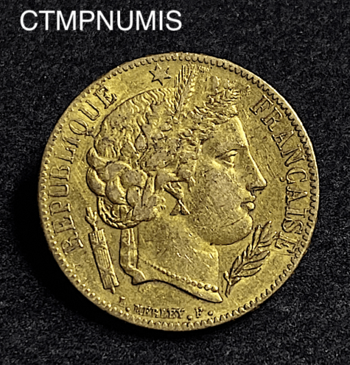 ,MONNAIE,20,FRANCS,OR,CERES,1849,