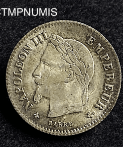 ,MONNAIE,20,CENTIMES,ARGENT,NAPOLEON,1867,