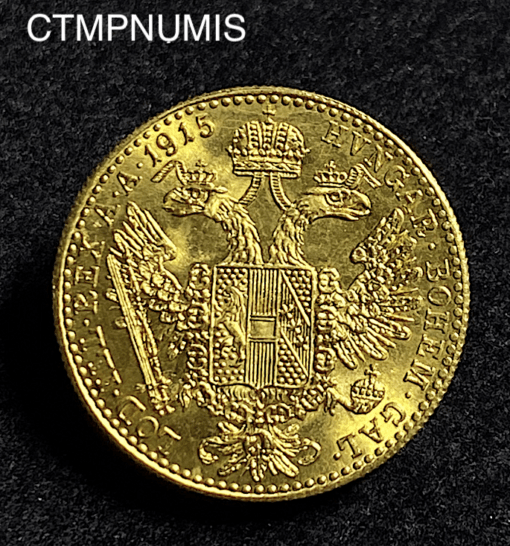 ,MONNAIE,AUTRICHE,1,DUCAT,OR,1915,