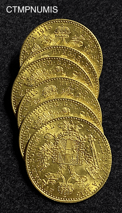 ,MONNAIE,AUTRICHE,1,DUCAT,OR,1915,