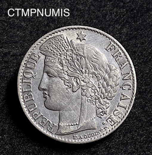 ,MONNAIE,50,CENTIMES,ARGENT,CERES,1882,SUP,