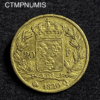 ,MONNAIE,20,FRANCS,OR,LOUIS,XVIII,1820,Q,PERPIGNAN,