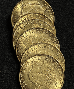 ,MONNAIE,10,FRANCS,OR,COQ,1910,