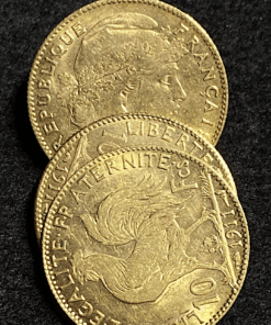 ,MONNAIE,10,FRANCS,OR,COQ,1911,