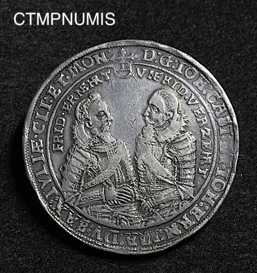 ,MONNAIE,ALLEMAGNE,SAXE,1,THALER,1613,