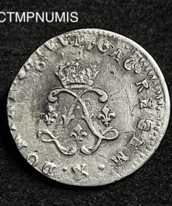 ,MONNAIE,LOUIS,XIV,4,SOLS,2,L,1692,AIX,