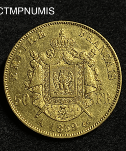 ,MONNAIE,50,FRANCS,OR,NAPOLEON,1859,