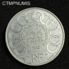 ,MONNAIE,100,FRANCS,ARGENT,JEAN,MONNET,1992,
