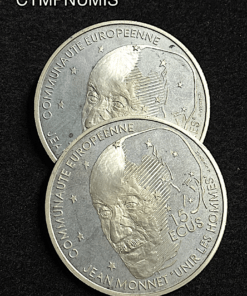 ,MONNAIE,100,FRANCS,ARGENT,JEAN,MONNET,1992,
