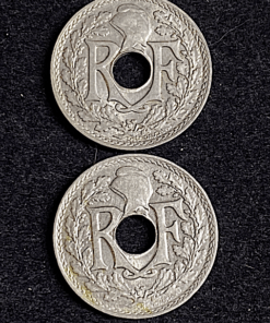 ,MONNAIE,LOT,25,CENTIMES,1917,1916,