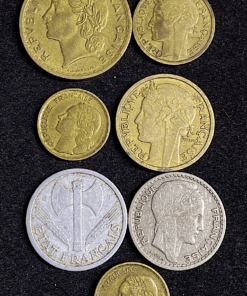 ,LOT,MONNAIE,FRANCAISE,5,EXEMPLAIRES,RARE,