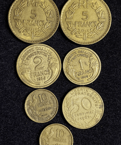 ,LOT,MONNAIES,FRANCAISE,RARE,